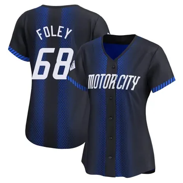 Jason Foley Women's Detroit Tigers Limited 2024 City Connect Jersey - Blue