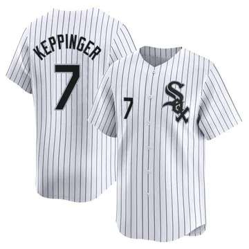 Jeff Keppinger Men's Chicago White Sox Limited Home Jersey - White