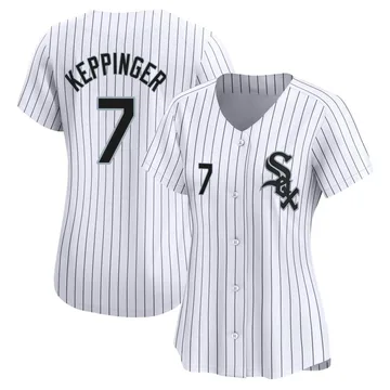 Jeff Keppinger Women's Chicago White Sox Limited Home Jersey - White