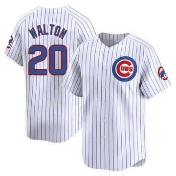 Jerome Walton Men's Chicago Cubs Limited Home Jersey - White