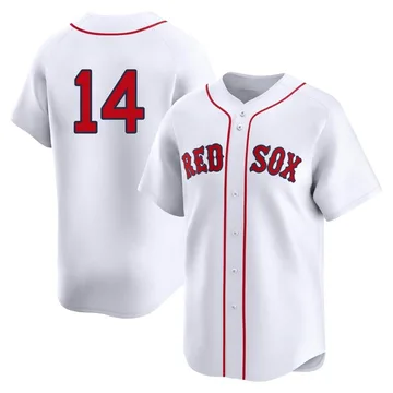 Jim Rice Men's Boston Red Sox Limited 2nd Home Jersey - White