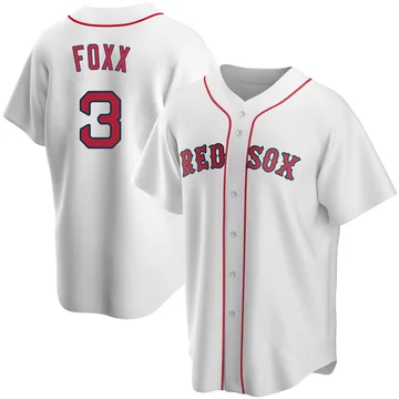 Jimmie Foxx Men's Boston Red Sox Replica Home Jersey - White