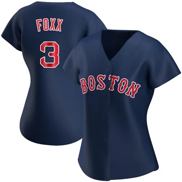 Jimmie Foxx Women's Boston Red Sox Authentic Alternate Jersey - Navy