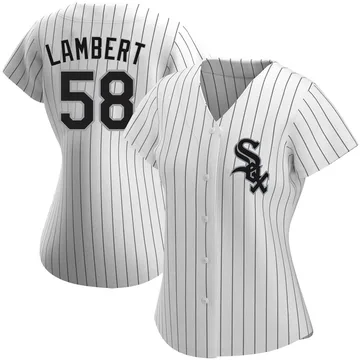 Jimmy Lambert Women's Chicago White Sox Authentic Home Jersey - White