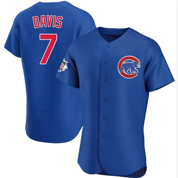 Jody Davis Men's Chicago Cubs Authentic Alternate Jersey - Royal