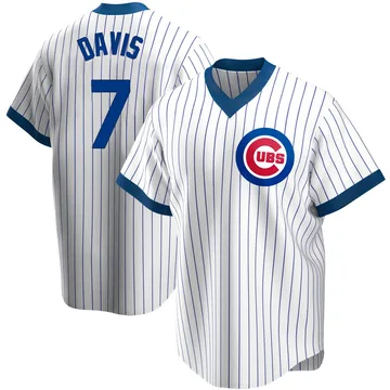 Jody Davis Men's Chicago Cubs Replica Home Cooperstown Collection Jersey - White