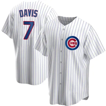 Jody Davis Men's Chicago Cubs Replica Home Jersey - White