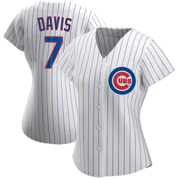 Jody Davis Women's Chicago Cubs Authentic Home Jersey - White