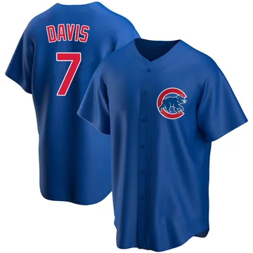 Jody Davis Youth Chicago Cubs Replica Alternate Jersey - Royal