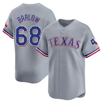 Joe Barlow Youth Texas Rangers Limited Away Jersey - Gray