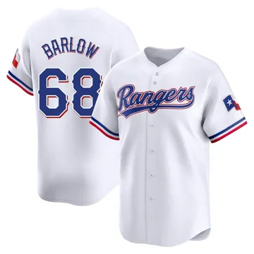 Joe Barlow Youth Texas Rangers Limited Home Jersey - White