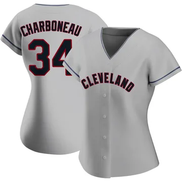 Joe Charboneau Women's Cleveland Guardians Authentic Road Jersey - Gray