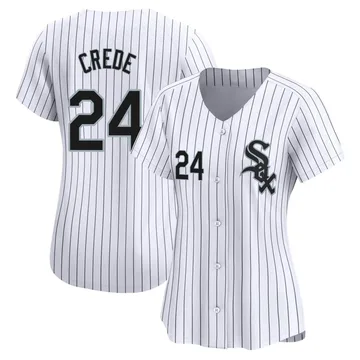 Joe Crede Women's Chicago White Sox Limited Home Jersey - White