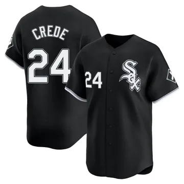 Joe Crede Youth Chicago White Sox Limited Alternate Jersey - Black