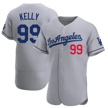 Joe Kelly Men's Los Angeles Dodgers Authentic Away Jersey - Gray