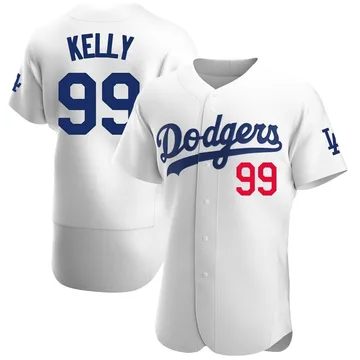 Joe Kelly Men's Los Angeles Dodgers Authentic Home Jersey - White