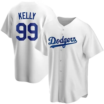 Joe Kelly Men's Los Angeles Dodgers Replica Home Jersey - White