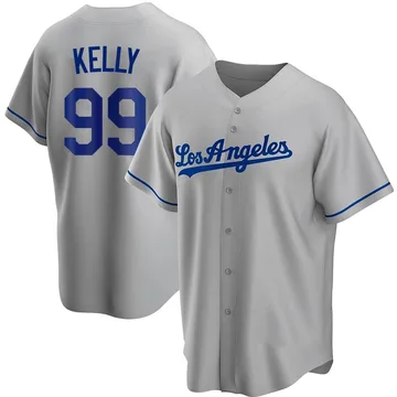 Joe Kelly Men's Los Angeles Dodgers Replica Road Jersey - Gray