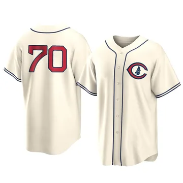 Joe Maddon Men's Chicago Cubs Replica 2022 Field Of Dreams Jersey - Cream