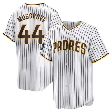 Joe Musgrove Men's San Diego Padres Replica 2024 World Tour Seoul Series Home Jersey - White