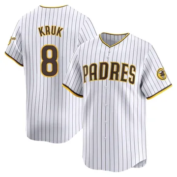 John Kruk Men's San Diego Padres Limited Home Jersey - White