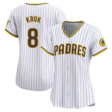 John Kruk Women's San Diego Padres Limited Home Jersey - White