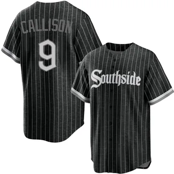 Johnny Callison Men's Chicago White Sox Replica 2021 City Connect Jersey - Black