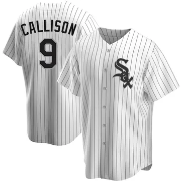 Johnny Callison Men's Chicago White Sox Replica Home Jersey - White