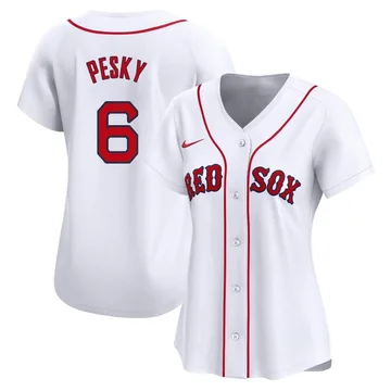 Johnny Pesky Women's Boston Red Sox Limited Home Jersey - White