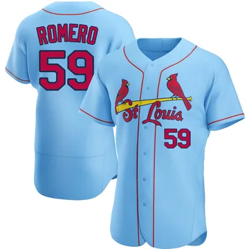 JoJo Romero Men's St. Louis Cardinals Authentic Alternate Jersey - Light Blue