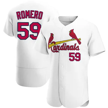 JoJo Romero Men's St. Louis Cardinals Authentic Home Jersey - White