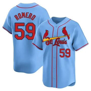 JoJo Romero Men's St. Louis Cardinals Limited Alternate Jersey - Light Blue