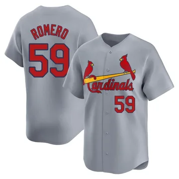 JoJo Romero Men's St. Louis Cardinals Limited Away Jersey - Gray