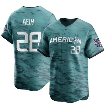 Jonah Heim Youth Texas Rangers Limited American League Game 2023 All-Star Jersey - Teal