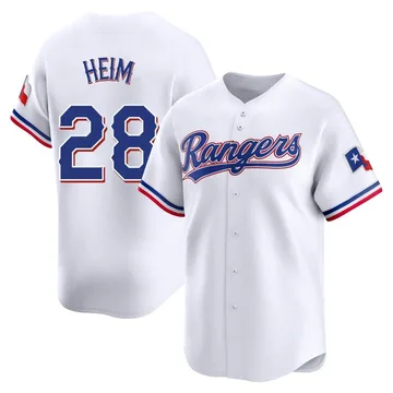 Jonah Heim Youth Texas Rangers Limited Home Jersey - White