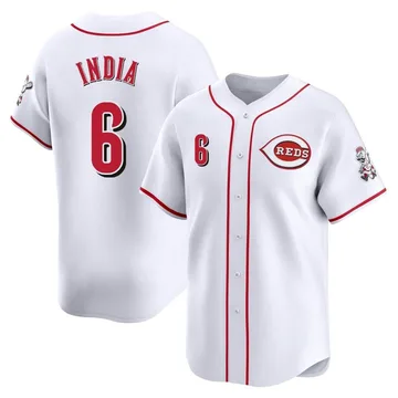 Jonathan India Youth Cincinnati Reds Limited Home Jersey - White