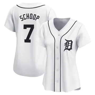 Jonathan Schoop Women's Detroit Tigers Limited Home Jersey - White