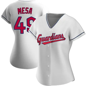 Jose Mesa Women's Cleveland Guardians Authentic Home Jersey - White