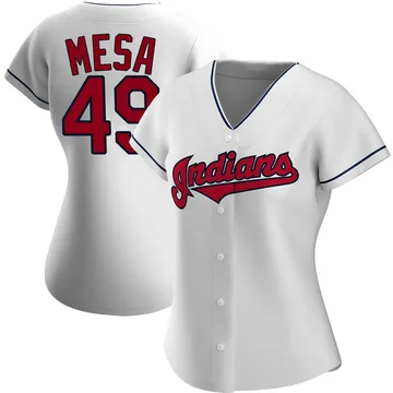 Jose Mesa Women's Cleveland Guardians Authentic Home Jersey - White