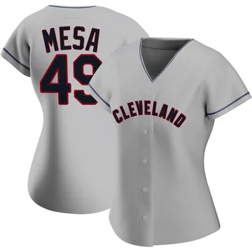 Jose Mesa Women's Cleveland Guardians Authentic Road Jersey - Gray