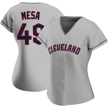 Jose Mesa Women's Cleveland Guardians Authentic Road Jersey - Gray