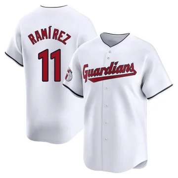 Jose Ramirez Men's Cleveland Guardians Limited Home Jersey - White