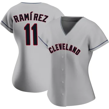 Jose Ramirez Women's Cleveland Guardians Authentic Road Jersey - Gray