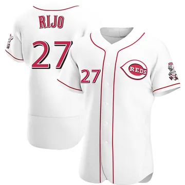 Jose Rijo Men's Cincinnati Reds Authentic Home Jersey - White