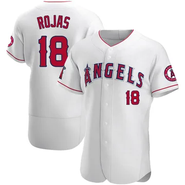 Jose Rojas Men's Los Angeles Angels Authentic Jersey - White