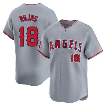 Jose Rojas Men's Los Angeles Angels Limited Away Jersey - Gray