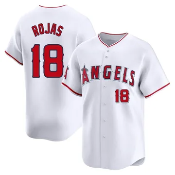 Jose Rojas Men's Los Angeles Angels Limited Home Jersey - White