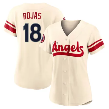 Jose Rojas Women's Los Angeles Angels Authentic 2022 City Connect Jersey - Cream