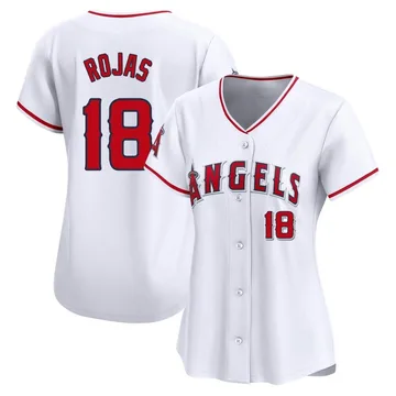 Jose Rojas Women's Los Angeles Angels Limited Home Jersey - White