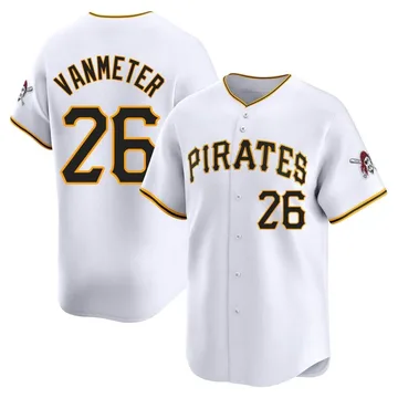 Josh VanMeter Men's Pittsburgh Pirates Limited Home Jersey - White